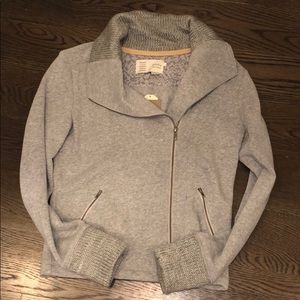 NWT Anthropologie zip up sweatshirt